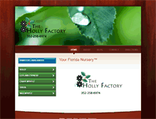 Tablet Screenshot of hollyfactory.com